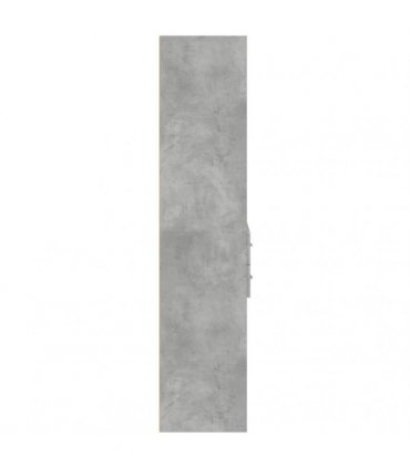 vidaXL Highboard Concrete Grey 70x42,5x185 cm Engineered Wood