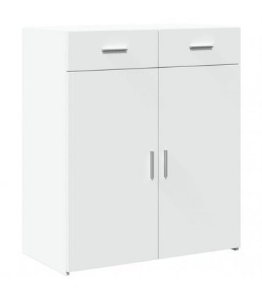 vidaXL Sideboard White 80x42,5x93 cm Engineered Wood