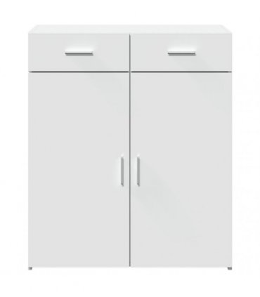 vidaXL Sideboard White 80x42,5x93 cm Engineered Wood