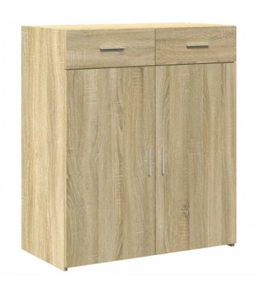 vidaXL Sideboard Sonoma Oak 80x42,5x93 cm Engineered Wood