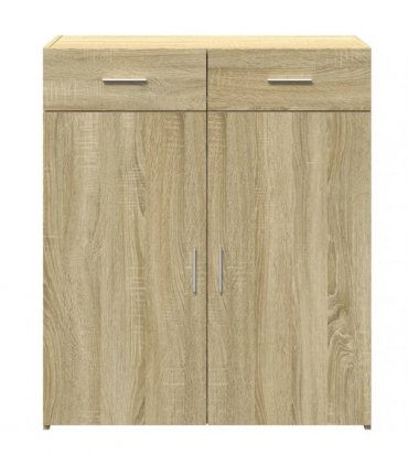 vidaXL Sideboard Sonoma Oak 80x42,5x93 cm Engineered Wood