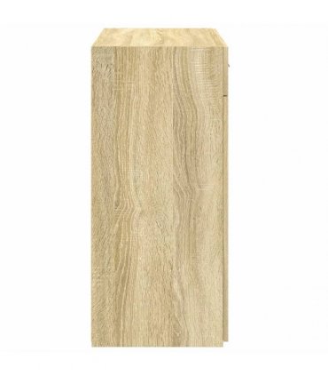 vidaXL Sideboard Sonoma Oak 80x42,5x93 cm Engineered Wood