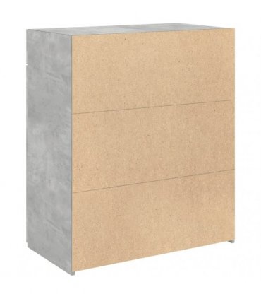 vidaXL Sideboard Concrete Grey 80x42,5x93 cm Engineered Wood