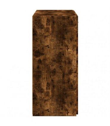 vidaXL Sideboard Smoked Oak 80x42,5x93 cm Engineered Wood