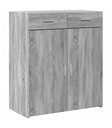 vidaXL Sideboard Grey Sonoma 80x42,5x93 cm Engineered Wood