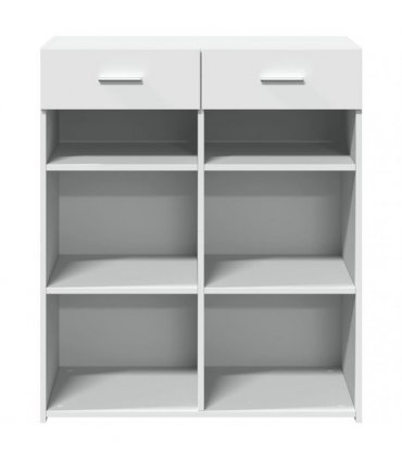 vidaXL Sideboard White 80x42,5x93 cm Engineered Wood