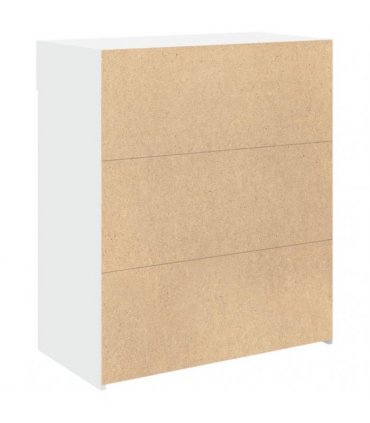 vidaXL Sideboard White 80x42,5x93 cm Engineered Wood