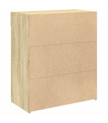vidaXL Sideboard Sonoma Oak 80x42,5x93 cm Engineered Wood