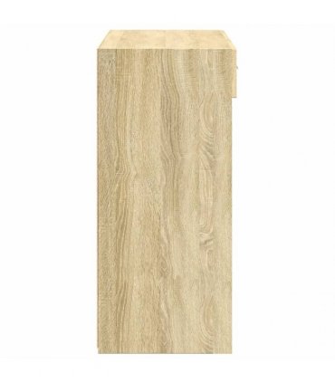 vidaXL Sideboard Sonoma Oak 80x42,5x93 cm Engineered Wood
