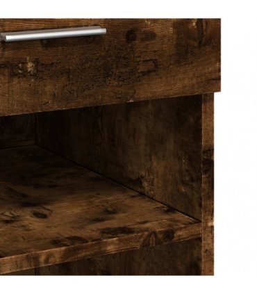 vidaXL Sideboard Smoked Oak 80x42,5x93 cm Engineered Wood