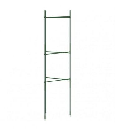 vidaXL Tomato Cages 4 pcs 116 cm Steel and PP