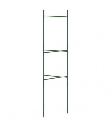 vidaXL Tomato Cages 6 pcs 116 cm Steel and PP