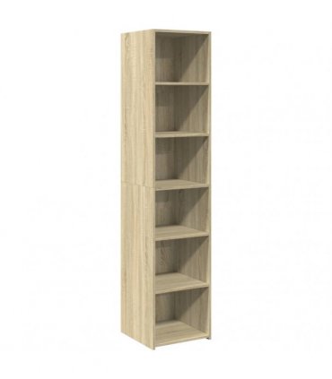 vidaXL Highboard Sonoma Oak 40x41x185 cm Engineered Wood