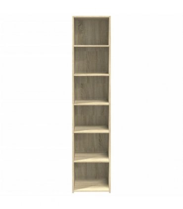 vidaXL Highboard Sonoma Oak 40x41x185 cm Engineered Wood