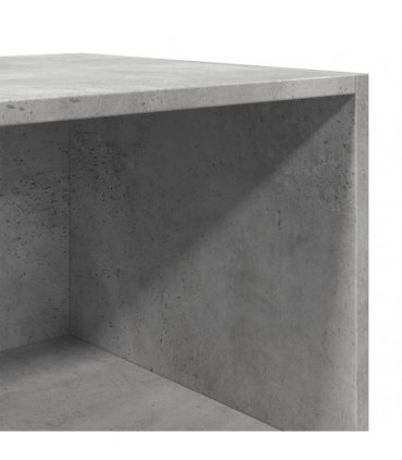 vidaXL Highboard Concrete Grey 40x41x185 cm Engineered Wood