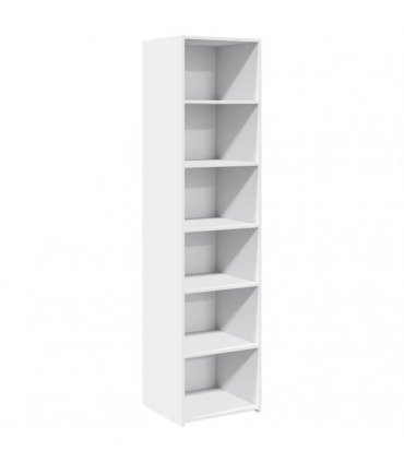 vidaXL Highboard White 45x41x185 cm Engineered Wood