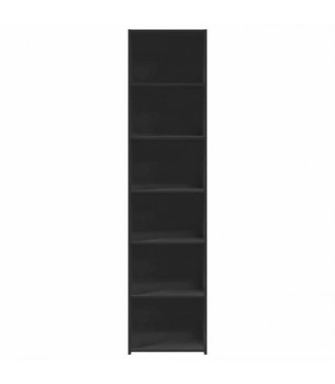 vidaXL Highboard Black 45x41x185 cm Engineered Wood