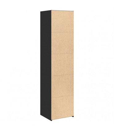 vidaXL Highboard Black 45x41x185 cm Engineered Wood