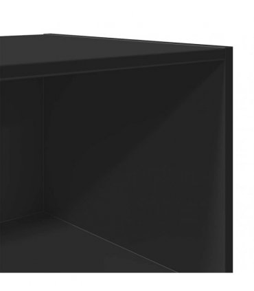 vidaXL Highboard Black 45x41x185 cm Engineered Wood