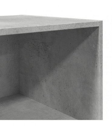vidaXL Highboard Concrete Grey 45x41x185 cm Engineered Wood