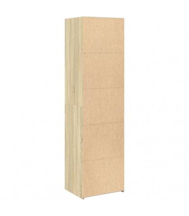 vidaXL Highboard Sonoma Oak 50x41x185 cm Engineered Wood