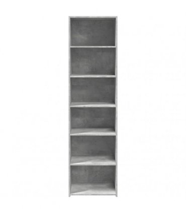 vidaXL Highboard Concrete Grey 50x41x185 cm Engineered Wood