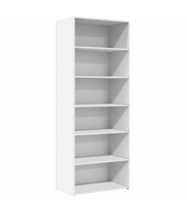 vidaXL Highboard White 70x41x185 cm Engineered Wood