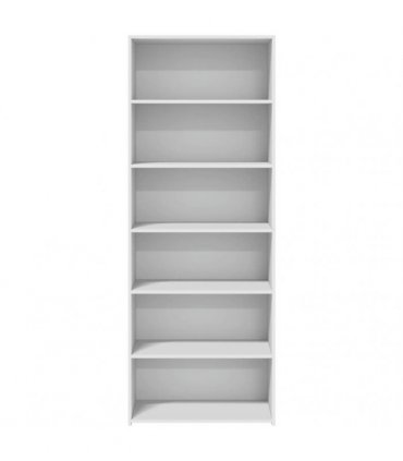 vidaXL Highboard White 70x41x185 cm Engineered Wood