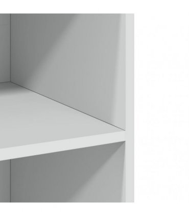 vidaXL Highboard White 70x41x185 cm Engineered Wood