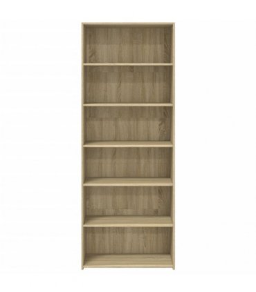 vidaXL Highboard Sonoma Oak 70x41x185 cm Engineered Wood
