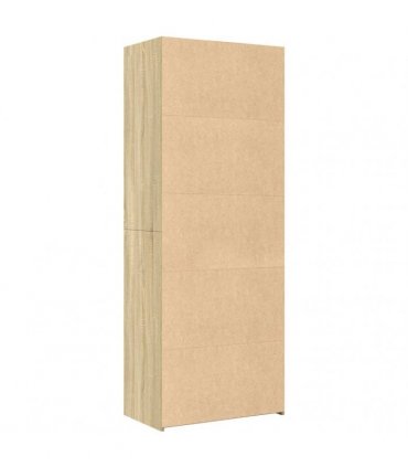 vidaXL Highboard Sonoma Oak 70x41x185 cm Engineered Wood