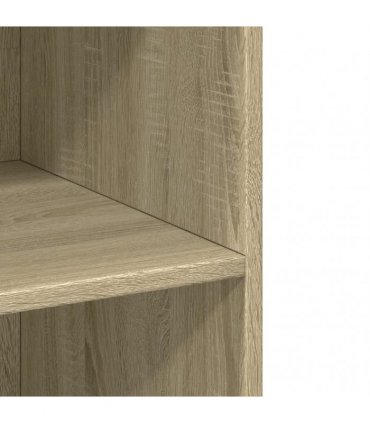 vidaXL Highboard Sonoma Oak 70x41x185 cm Engineered Wood
