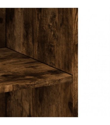 vidaXL Highboard Smoked Oak 70x41x185 cm Engineered Wood