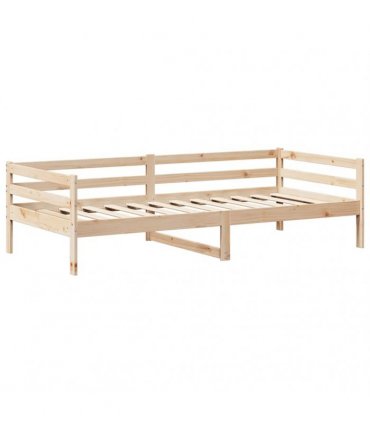 vidaXL Day Bed with Roof without Mattress 80x200 cm Solid Wood