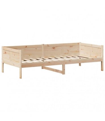 vidaXL Day Bed with Roof without Mattress 80x200 cm Solid Wood