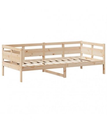 vidaXL Day Bed with Roof without Mattress 80x200 cm Solid Wood