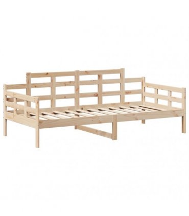 vidaXL Day Bed with Roof without Mattress 80x200 cm Solid Wood