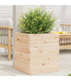 vidaXL Garden Planter 40x40x46 cm Solid Wood Pine