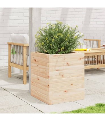 vidaXL Garden Planter 40x40x46 cm Solid Wood Pine