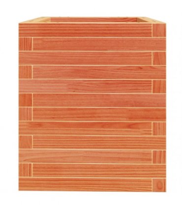 vidaXL Garden Planter Wax Brown 40x40x46 cm Solid Wood Pine