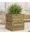 vidaXL Garden Planter 40x40x46 cm Impregnated Wood Pine