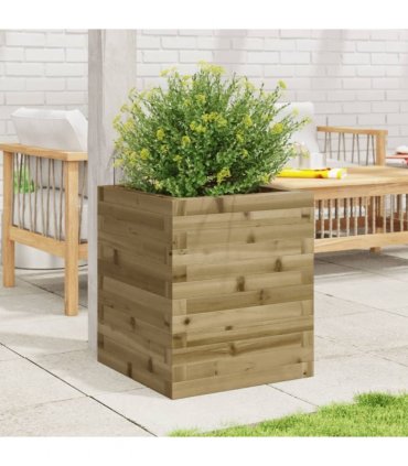 vidaXL Garden Planter 40x40x46 cm Impregnated Wood Pine