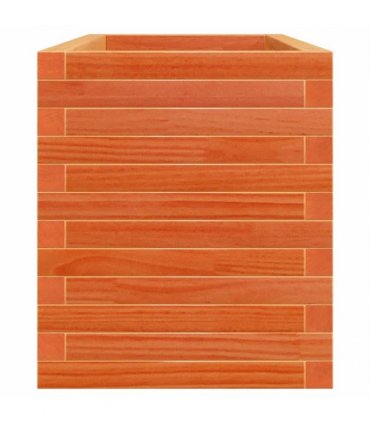 vidaXL Garden Planter Wax Brown 110x40x46 cm Solid Wood Pine