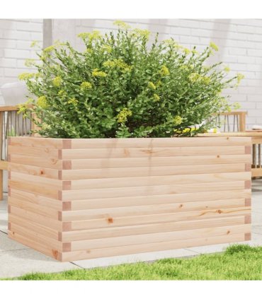 vidaXL Garden Planter 90x60x46 cm Solid Wood Pine