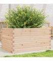 vidaXL Garden Planter 90x60x46 cm Solid Wood Pine