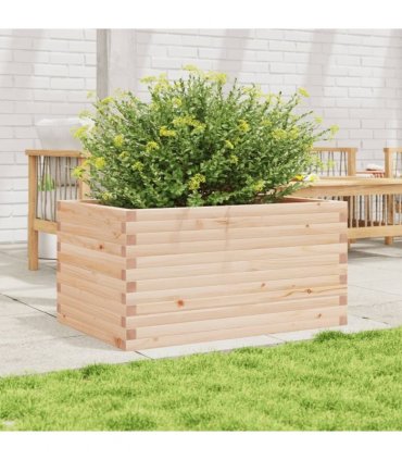 vidaXL Garden Planter 90x60x46 cm Solid Wood Pine
