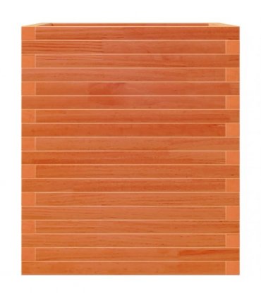 vidaXL Garden Planter Wax Brown 60x60x68.5 cm Solid Wood Pine