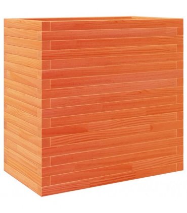 vidaXL Garden Planter Wax Brown 70x40x68.5 cm Solid Wood Pine
