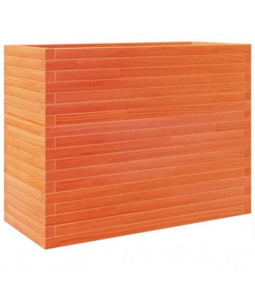 vidaXL Garden Planter Wax Brown 90x40x68.5 cm Solid Wood Pine