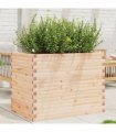 vidaXL Garden Planter 90x60x68.5 cm Solid Wood Pine